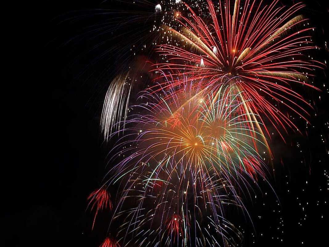 ilustrasi kembang api