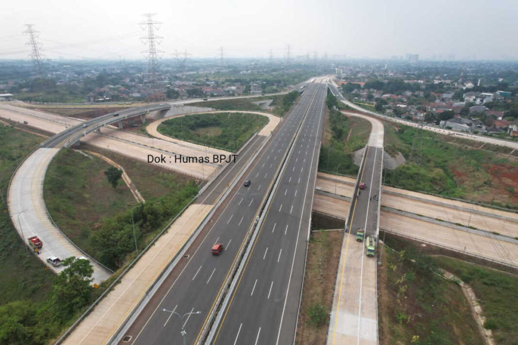 Jalan tol baru PSN. Dokumentasi: Kementerian Pekerjaan Umum.