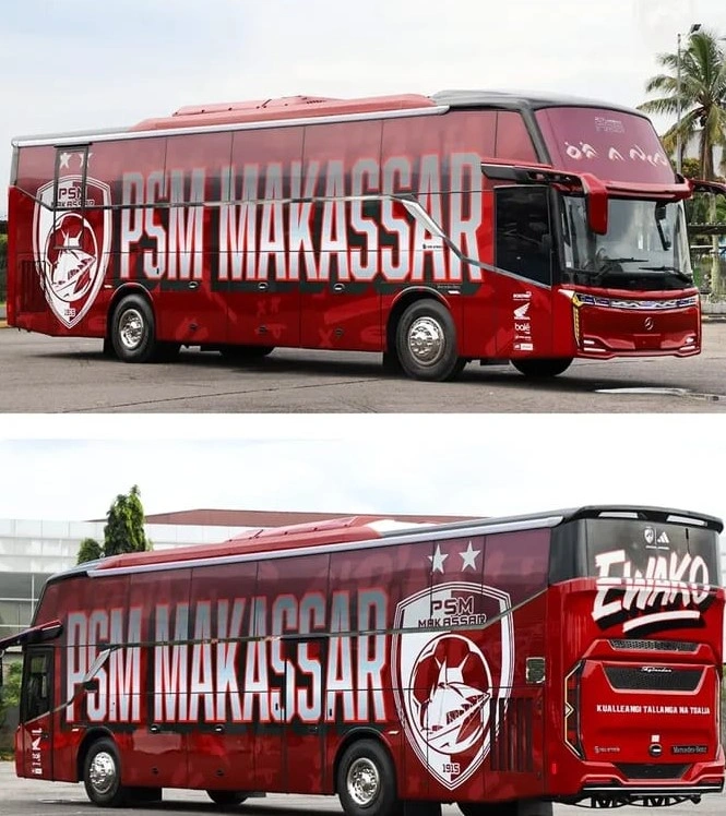 Bus Baru PSM Makassar