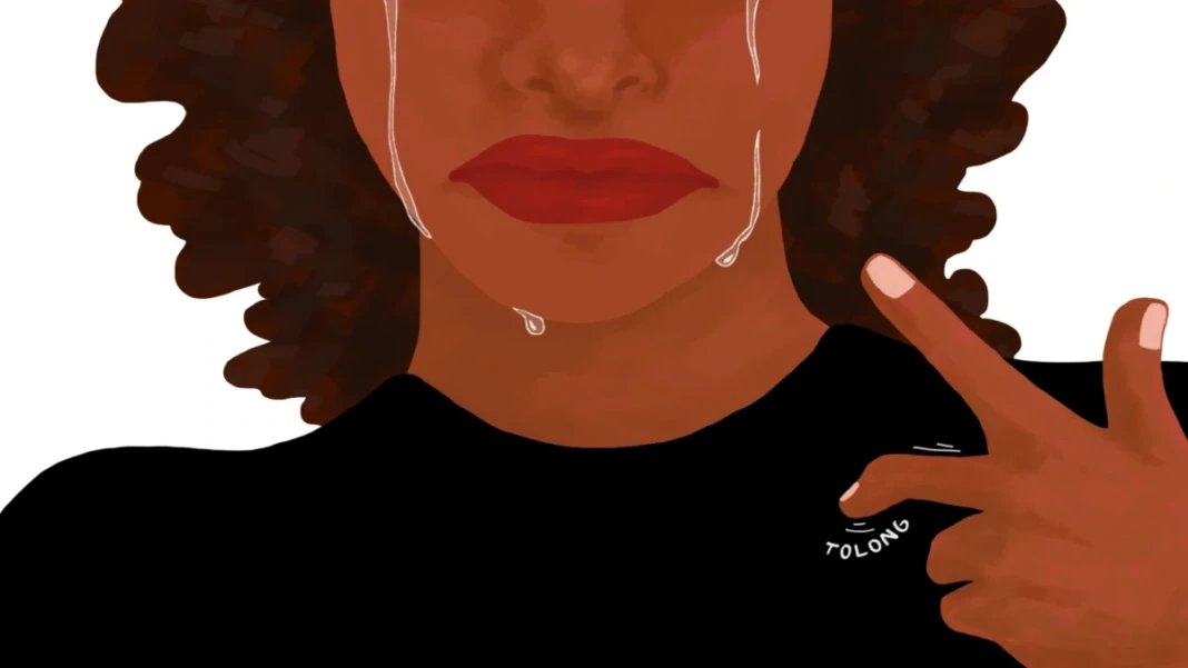 Ilustrasi pemerkosaan.