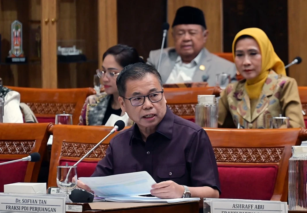 Anggota Komisi X, Sofyan Tan