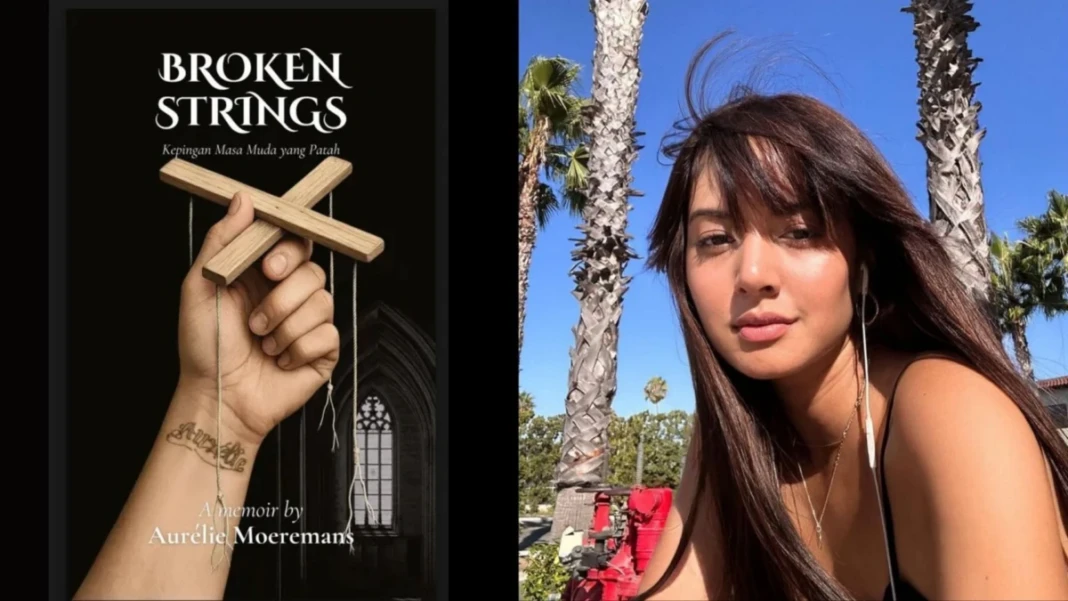 Buku Broken Strings yang ditulis Aurelie Moeremans