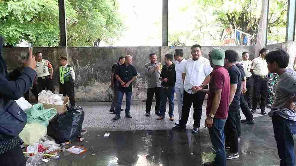 DPRD Kota Makassar melakukan Inspeksi Mendadak (Sidak) ke Mall Panakkukang Makassar, Jumat (23/1/2026).