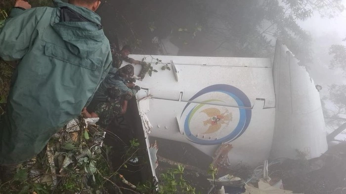 Ekor pesawat ATR 42-500