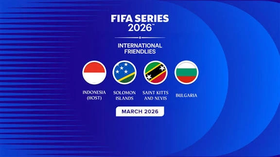 Timnas Indonesia tergabung satu grup dengan Bulgaria, Solomon Islands, dan St Kitts and Nevis di FIFA Series 2026.