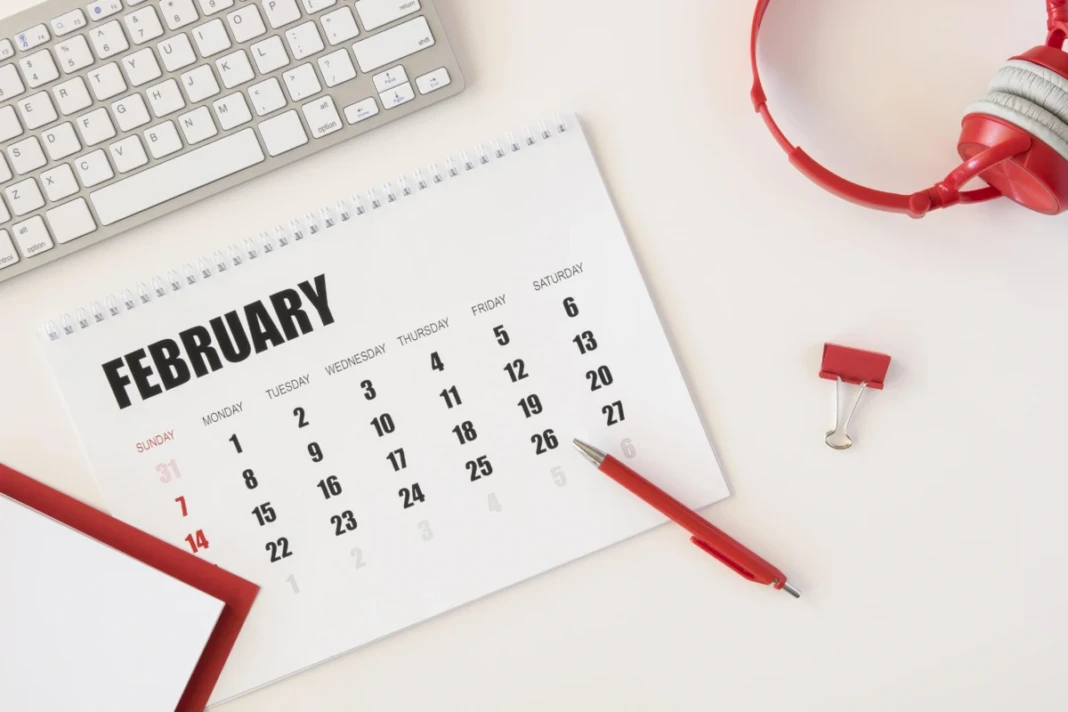 kalender februari