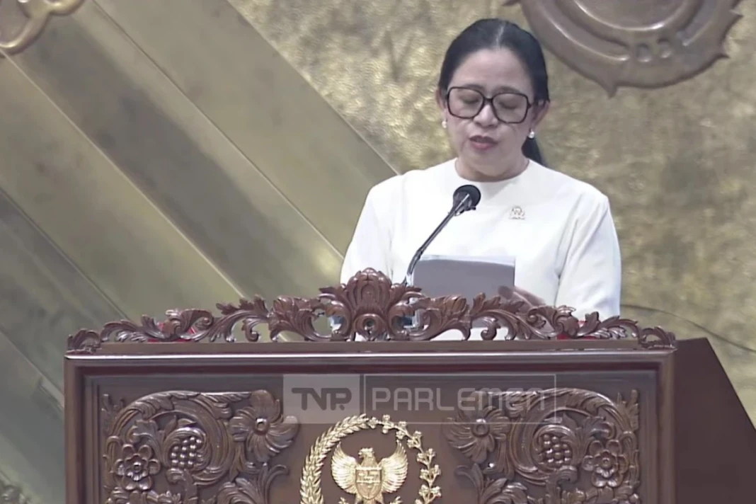 Ketua DPR RI, Puan maharani Dalam Pembukaan Masa Persidangan Ketiga 2025 2026