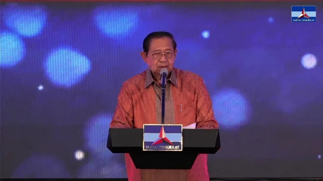Ketua Majelis Tinggi Partai Demokrat, Susilo Bambang Yudhoyono
