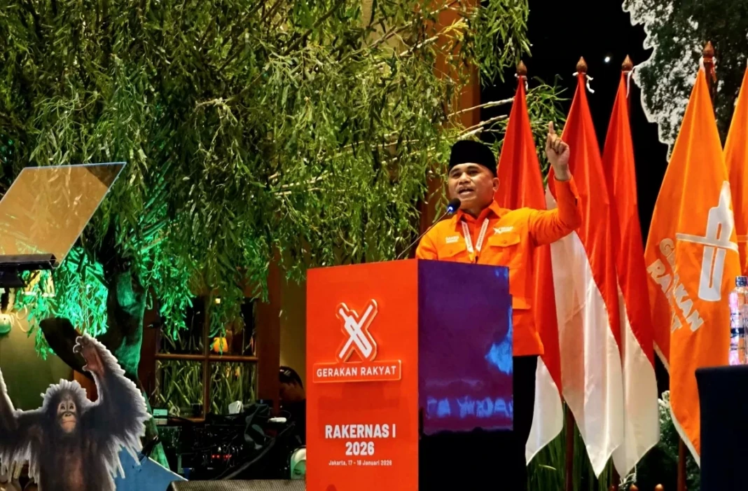 Ketua Umum Partai Gerakan Rakyat, Sahrin Hamid