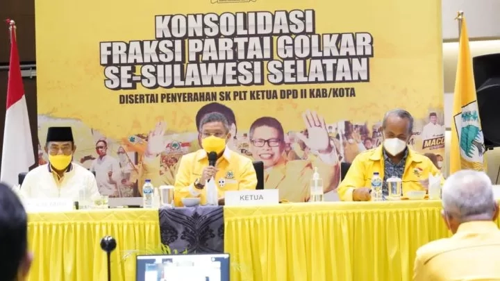 Konsolidasi Fraksi Partai Golkar Se-Sulsel