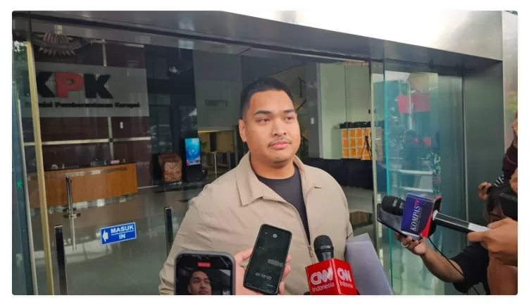 Mantan Menpora Dito usai diperiksa KPK