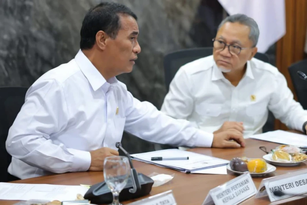 Mentan Amran dan Menko Pangan Zulkifli Hasan2