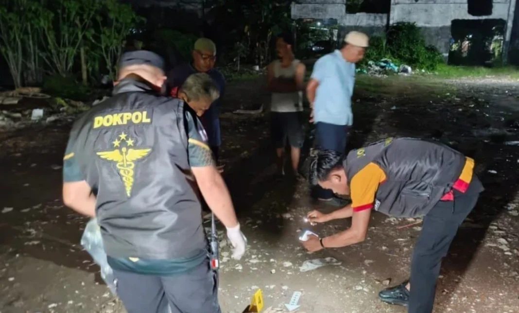 Olah TKP oleh Kepolisian