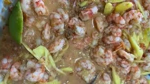 Pacco udang khas Luwu