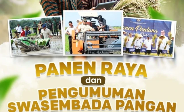 Panen Raya dan Swasembana Pangan Kementan