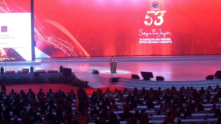 Pembacaan Hasil Rakernas PDIP