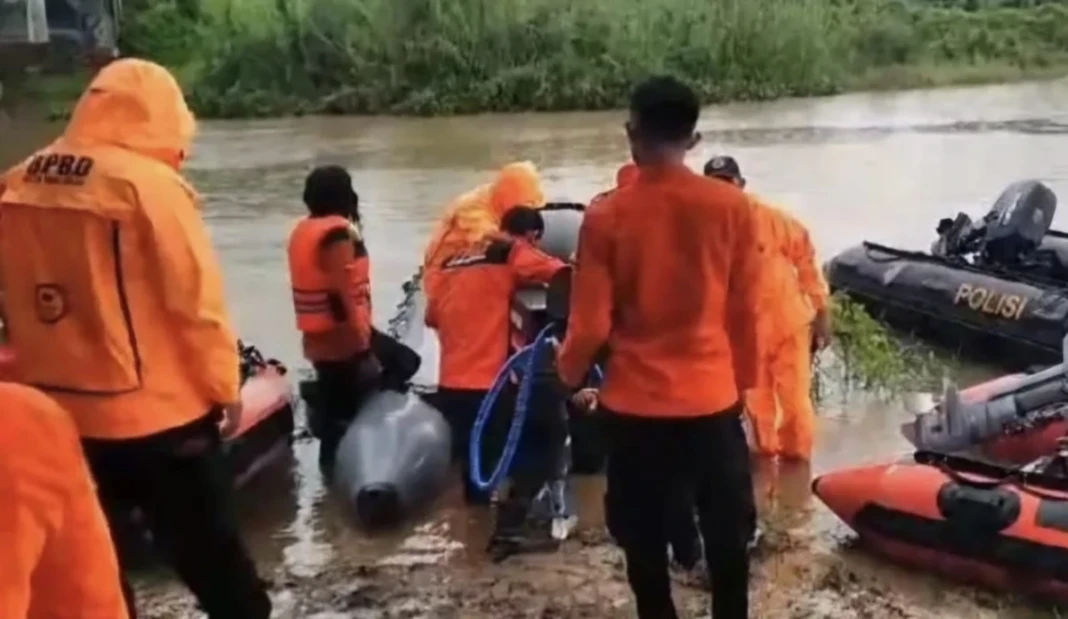 Pencarian pria tenggelam di Waduk Nipa-nipa, Makassar