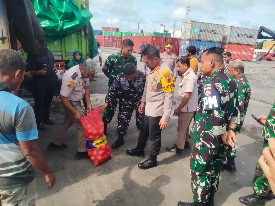 Polrestabes Semarang bersama Balai Karantina Hewan