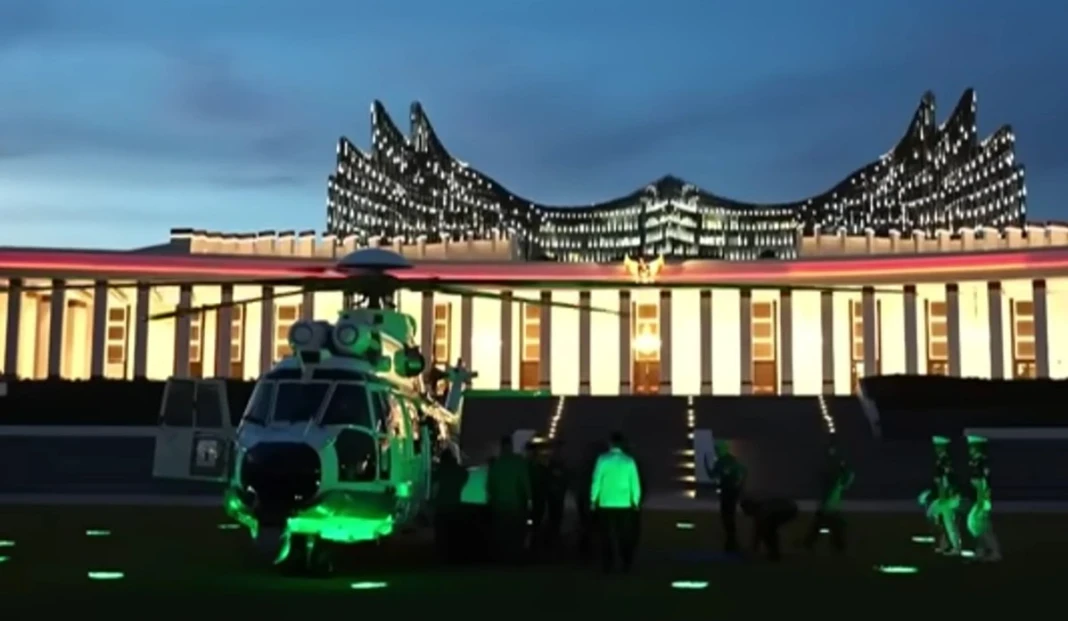 Presiden Prabowo Tiba di Ibu Kota Nusantara