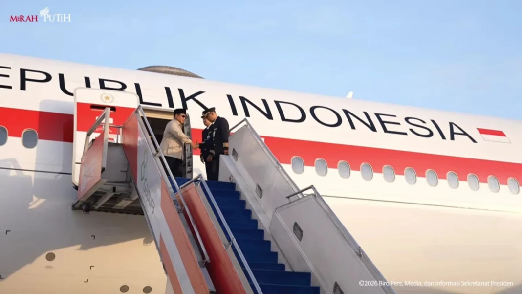 Presiden Prabowo tiba di Indonesia setelah kunjungan bilateral di tiga negara
