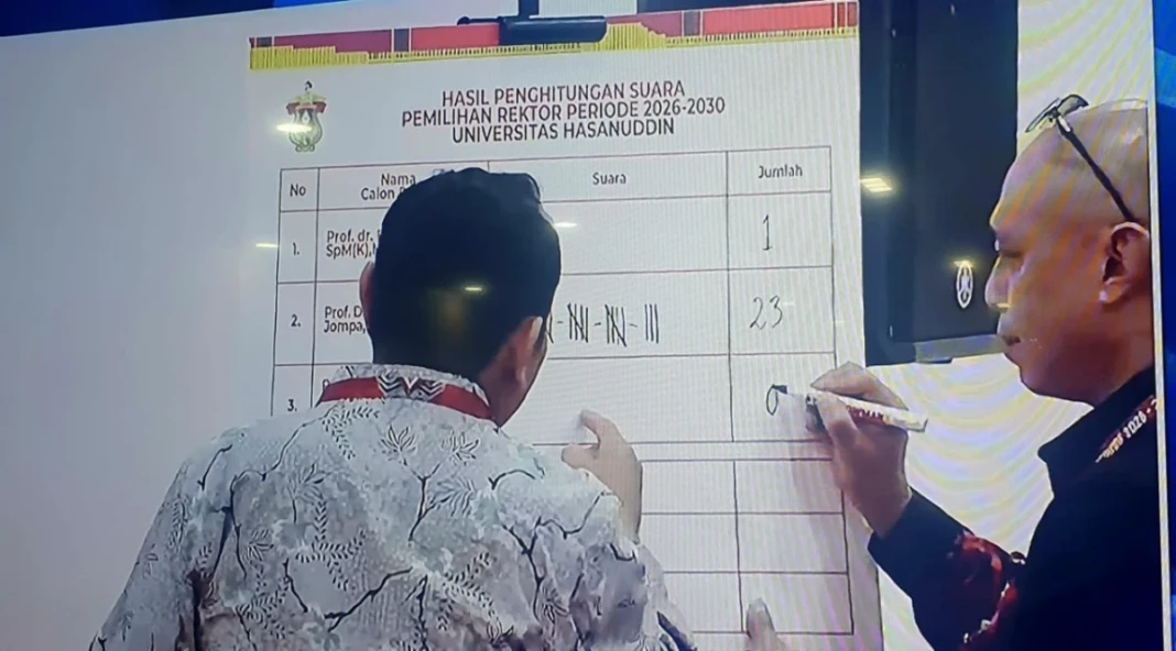 Prof Jamaluddin Jompa terpilih Rektor Unhas Lagi