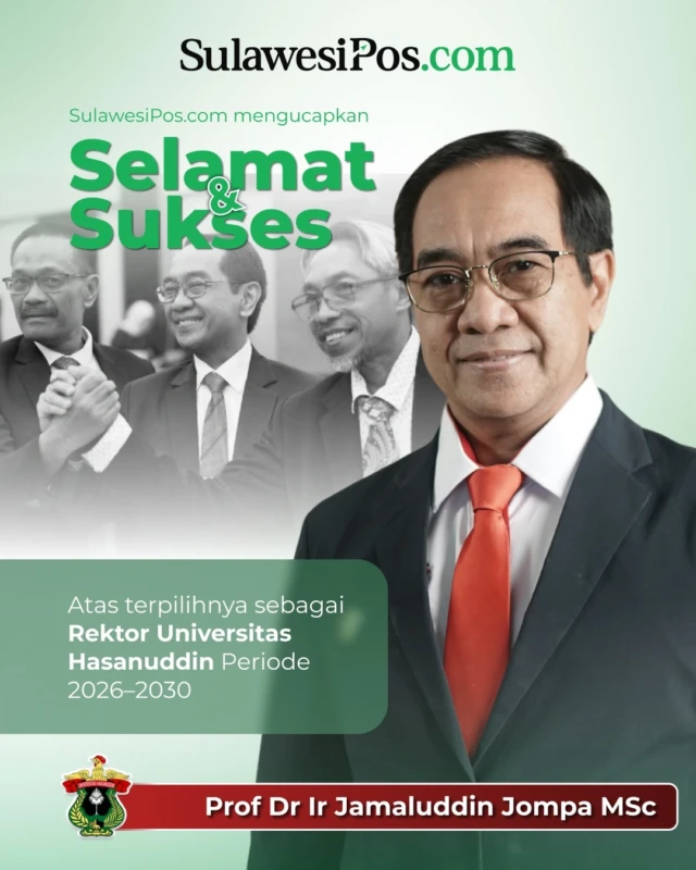 Rektor Unhas Prof Jamaluddin Jompa