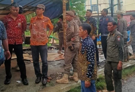 Relokasi PKL di Tamalanrea oleh Pemerintah Kota Makassar pada Sabtu