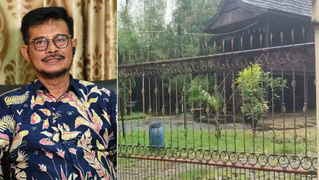 Rumah panggung SYL yang dilelang di Gowa