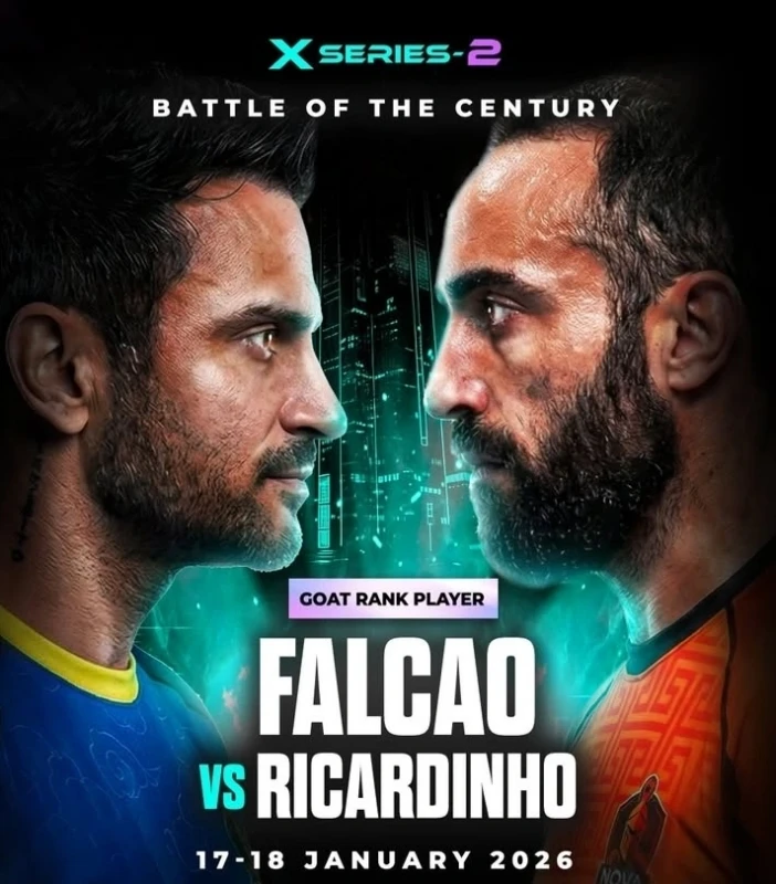 Duel GOAT Futsal Dunia: Ricardinho vs Falcao Siap Panaskan XSeries-2