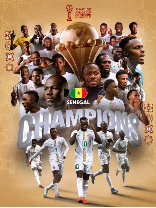 Senegal resmi juara Africa Cup setelah mengalahkan Maroko 1-0 lewat extra time.