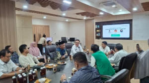 Suasana Forum Diksusi SulawesiPos.com dengan tajuk Pemekaran Luwu Raya, Akankah, Rabu