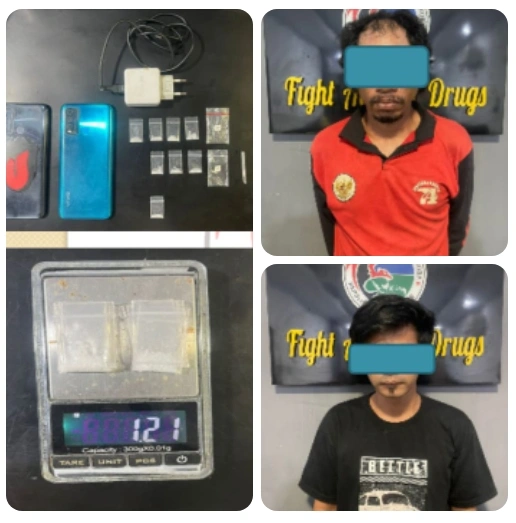 Tersangka kasus narkoba di Bone