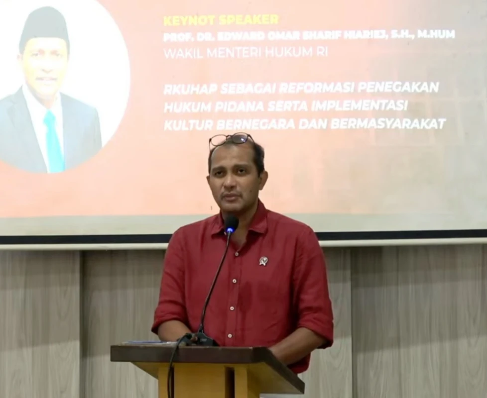 Wakil Menteri Hukum, Eddy Hiariej