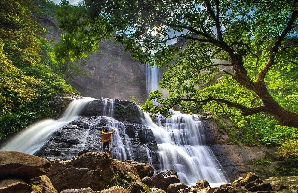 Air Terjun Matabuntu di Luwu Timur.