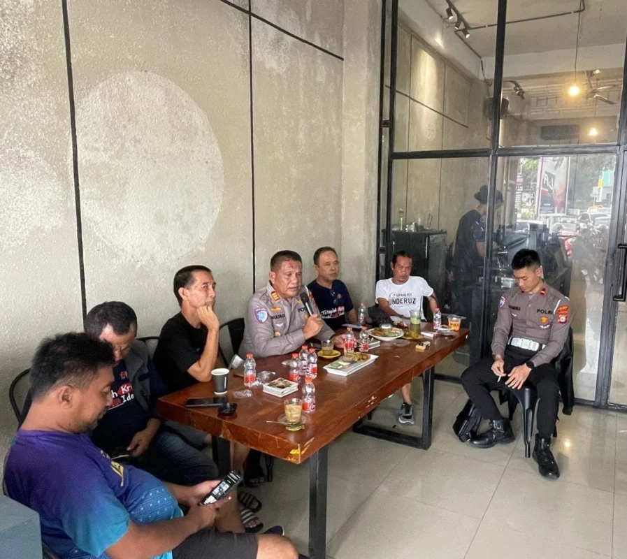 AKP Musmulyadi saat ngopi bareng bersama awak media, Selasa (17:2:2026).