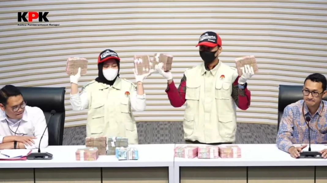 barang bukti yang disita KPK pada kasus KPP Madya Banjarmasin