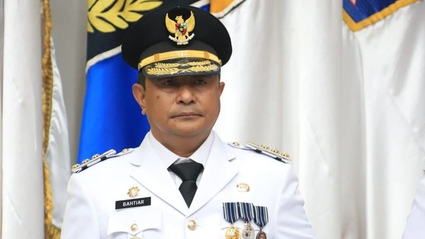 Eks Pj Gubernur Sulsel, Bachtiar Baharuddin yang terseret kasus korupsi bibit nanas.
