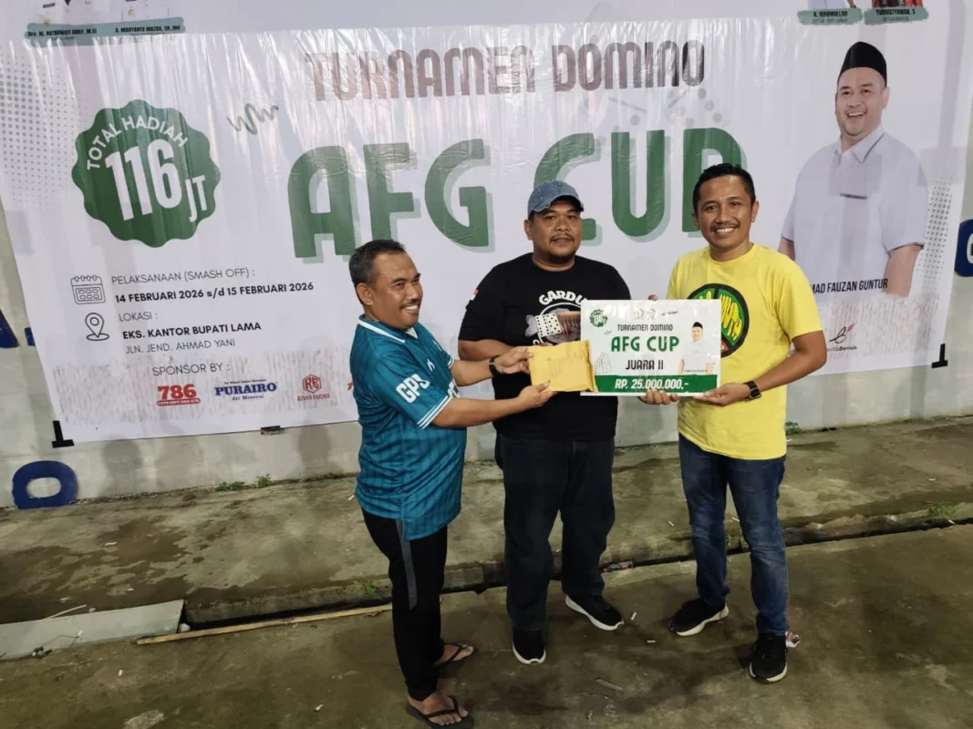 Gardu Gacor Harumkan Nama Dua Boccoe di Turnamen Domino AFG Cup