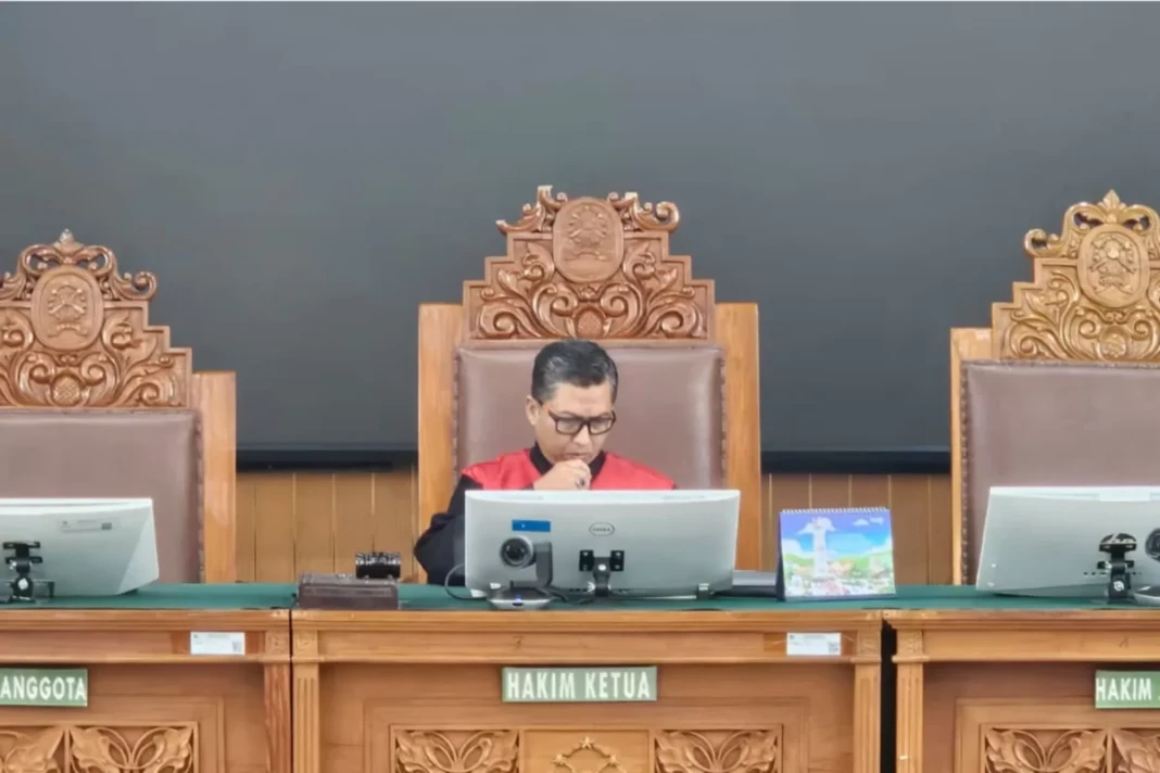 Hakim Tunggal Sulistyo Muhammad Dwi Putro pada sidang praperadilan Yaqut