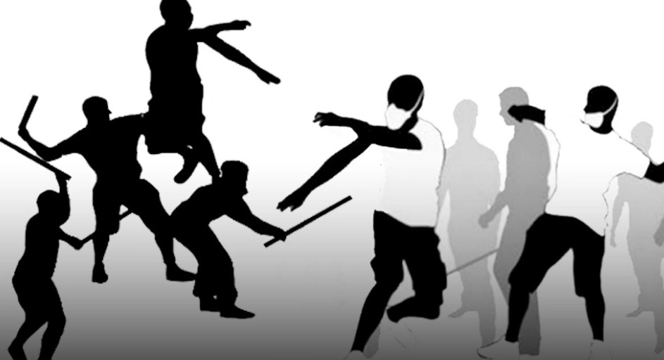 Ilustrasi bentrok
