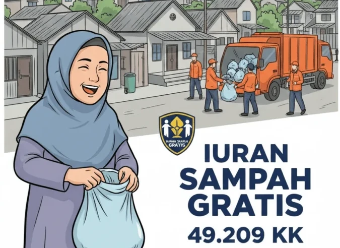 Ilustrasi iuran sampah gratis