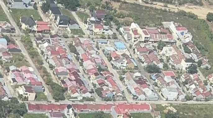 Ilustrasi rumah seng di Sulawesi Selatan