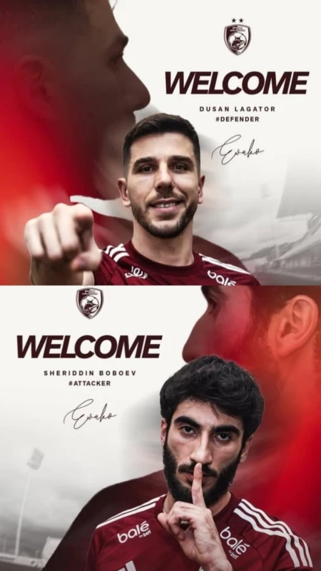 PSM Makassar resmi merekrut Pemain Asing Dusen Lagator dan Sheriddin Boboev. dok/psm_makassar