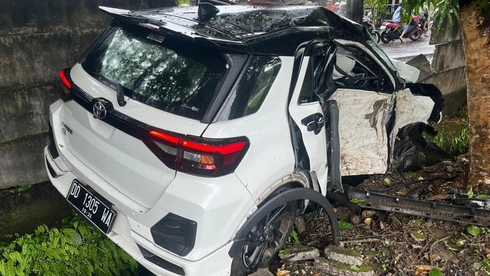 Kecelakaan maut di tol Makassar, istri salah satu anggota DPRD Sulsel meninggal dunia, Sabtu. Dok Istimewa