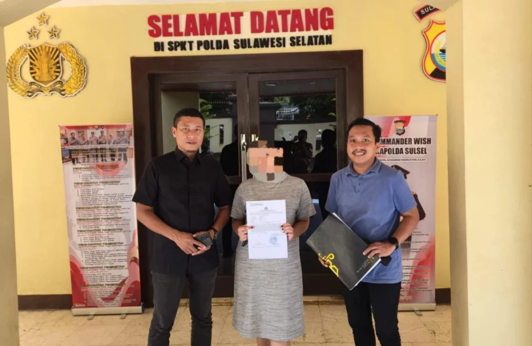 Korban melapor ke Kapolda Sulsel