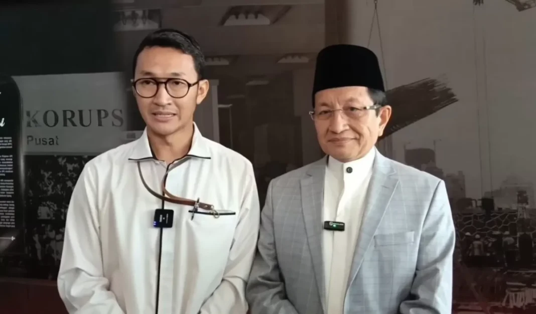 Menag Nasaruddin Umar melaporkan dugaan penerimaan gratifikasi terkait penggunaan fasilitas jet pribadi ke Komisi Pemberantasan Korupsi