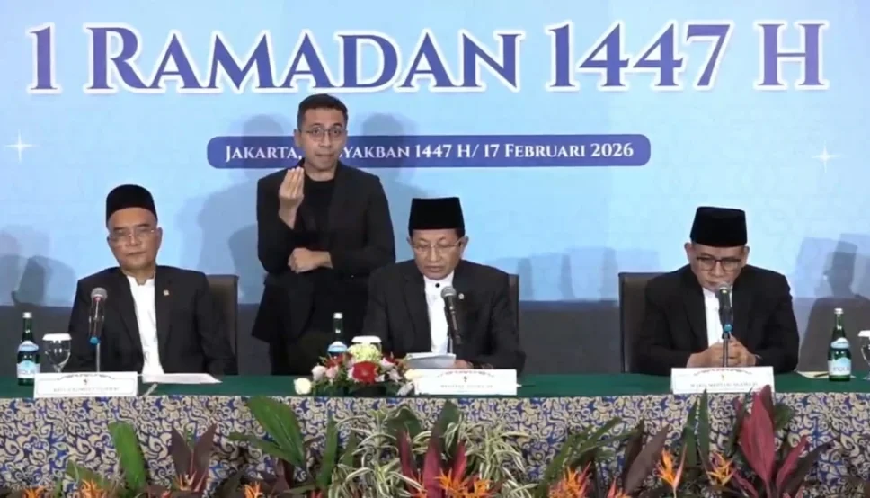 Menag Nasaruddin Umar umumkan 1 Ramadan 1447 H jatuh pada Kamis, 19 Februari 2026.