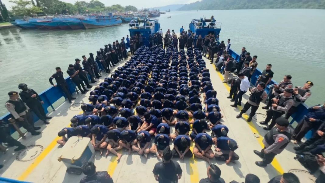 pemindahan Napi ke Nusakambangan