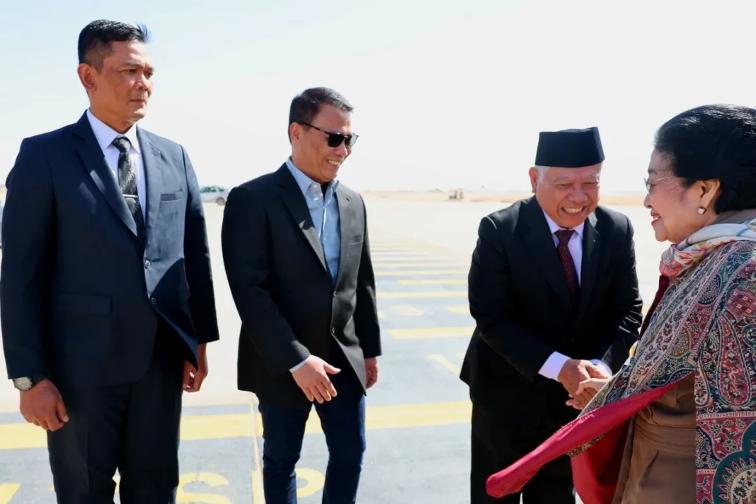Presiden RI-5, Megawati tiba di Riyadh, Arab Saudi
