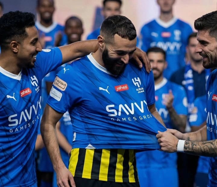 Karim Benzema dikabarkan telah menerima tawaran kontrak Al Hilal. dok/fabriorozom